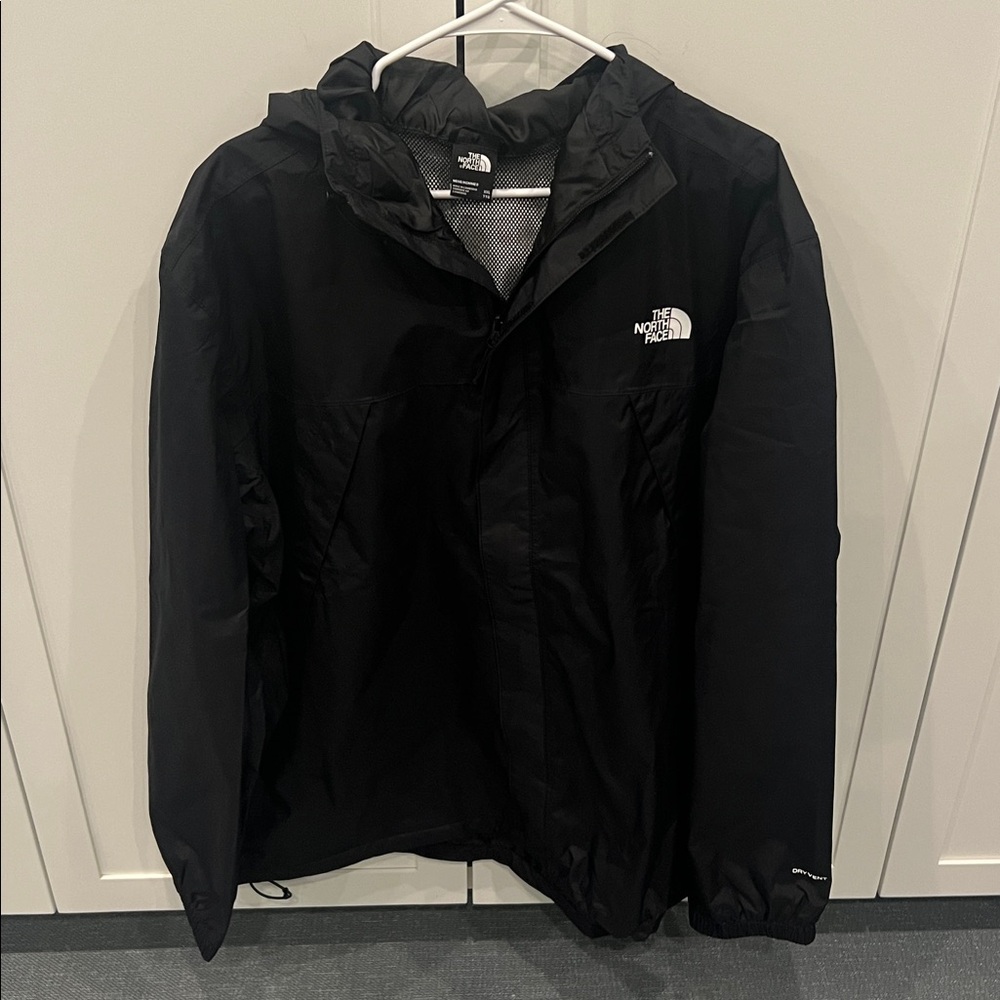 The North Face Men's Antorra Black Raincoat